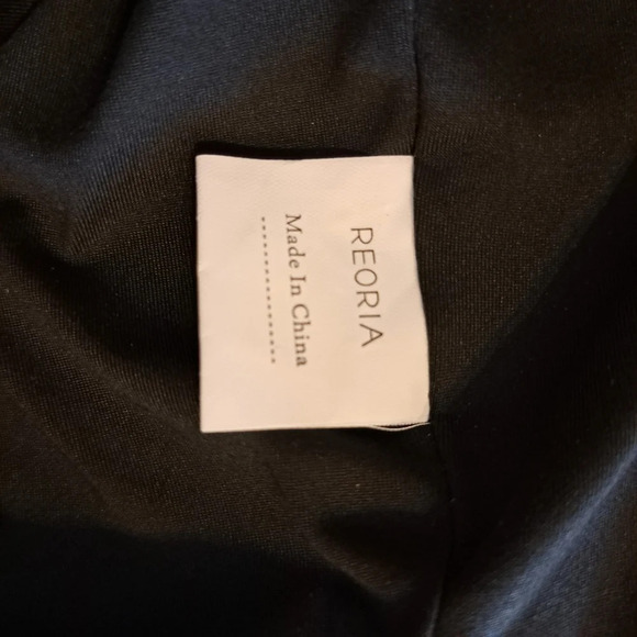 ReoRia Seamless Black Cropped Tank Sleeveless Size 2XL - Picture 6 of 7